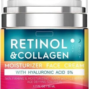 Retinol & Collagen Day and Night Moisturizer - White and Silver